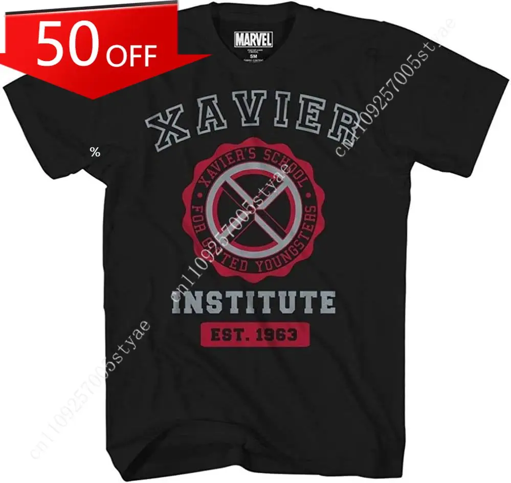 

Marvel X-Men Professor Xavier Institute Logo X-Force Adult Tee T-Shirt