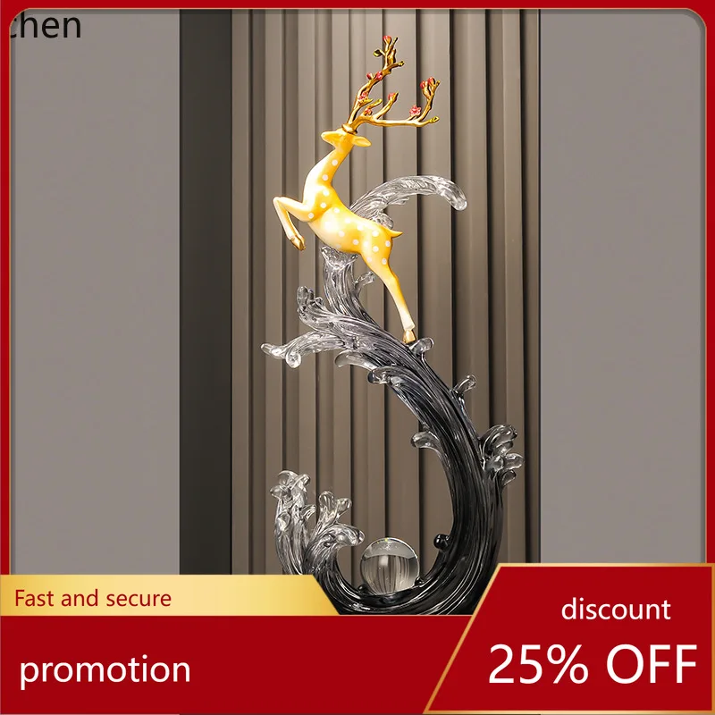 

HT Entrance Decoration High-end Living Room Home TV Cabinet Creative Ornament