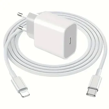 Iphone için hızlı şarj 20w duvar tipi C kablosu cep telefonu ile uyumlu IPhone 14 13 12 11 Pro Max XR XS iPad