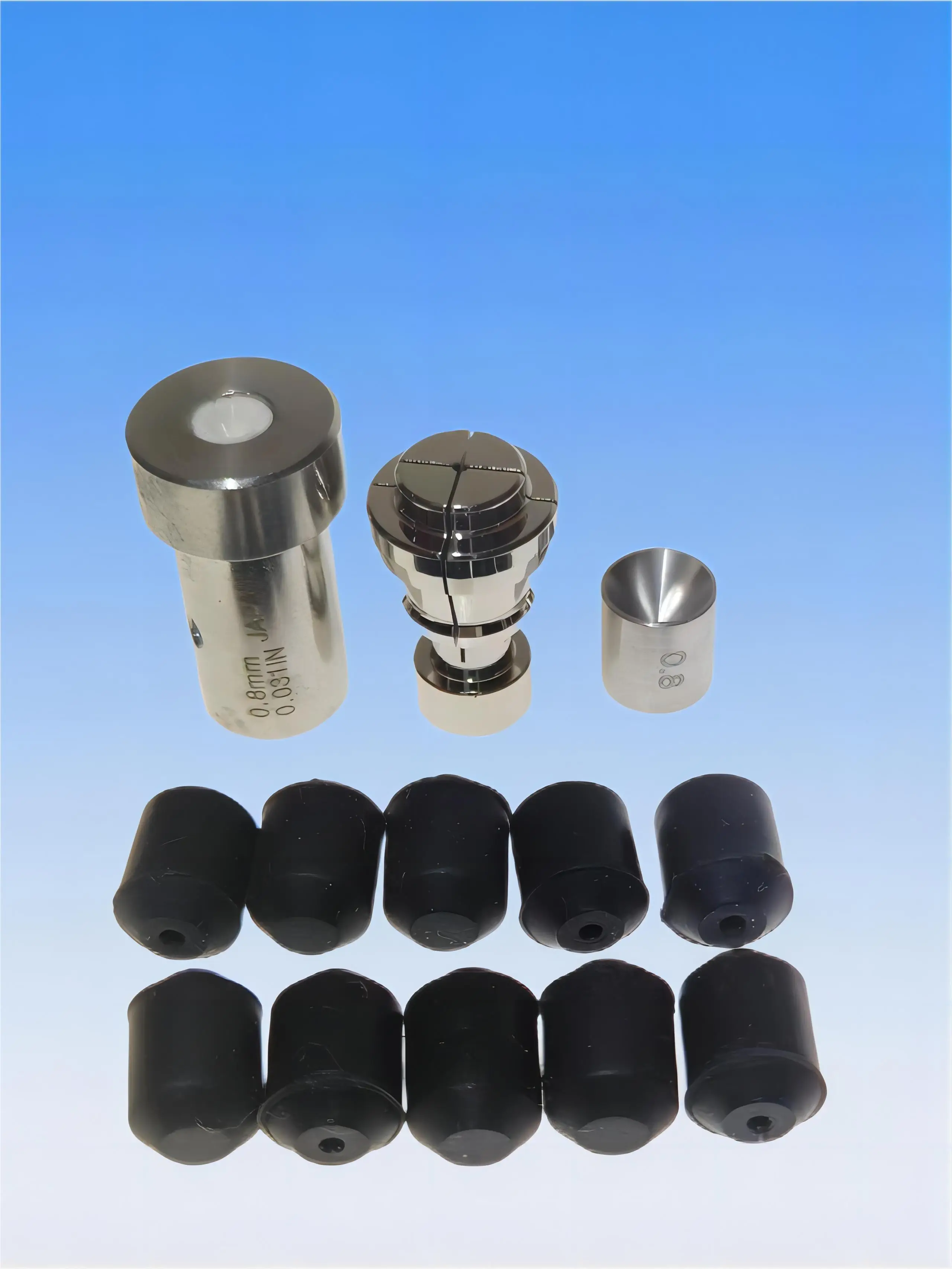 TS Guide Set Sodick K1C Guide Suit 0.2-3.0 Collet Pipe Guide Seal Rubber for Sodick SSG Small-hole Drilling EDM Machine