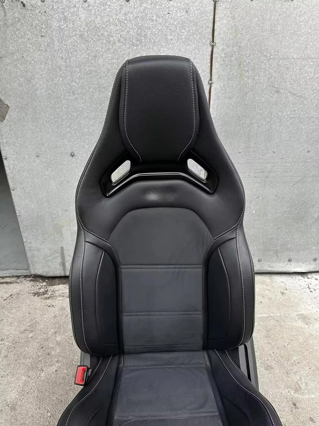 DOS Track‑Version Aero Sport Seats Carbon Fiber Leather & PVC For Mercedes‑Benz GT AMG Car Interior Tuning Parts