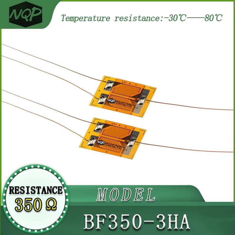 Strain gauge BF350-3HA,  high-precision, resistive type, with a resistance value of 350 ohms, for  load cells.