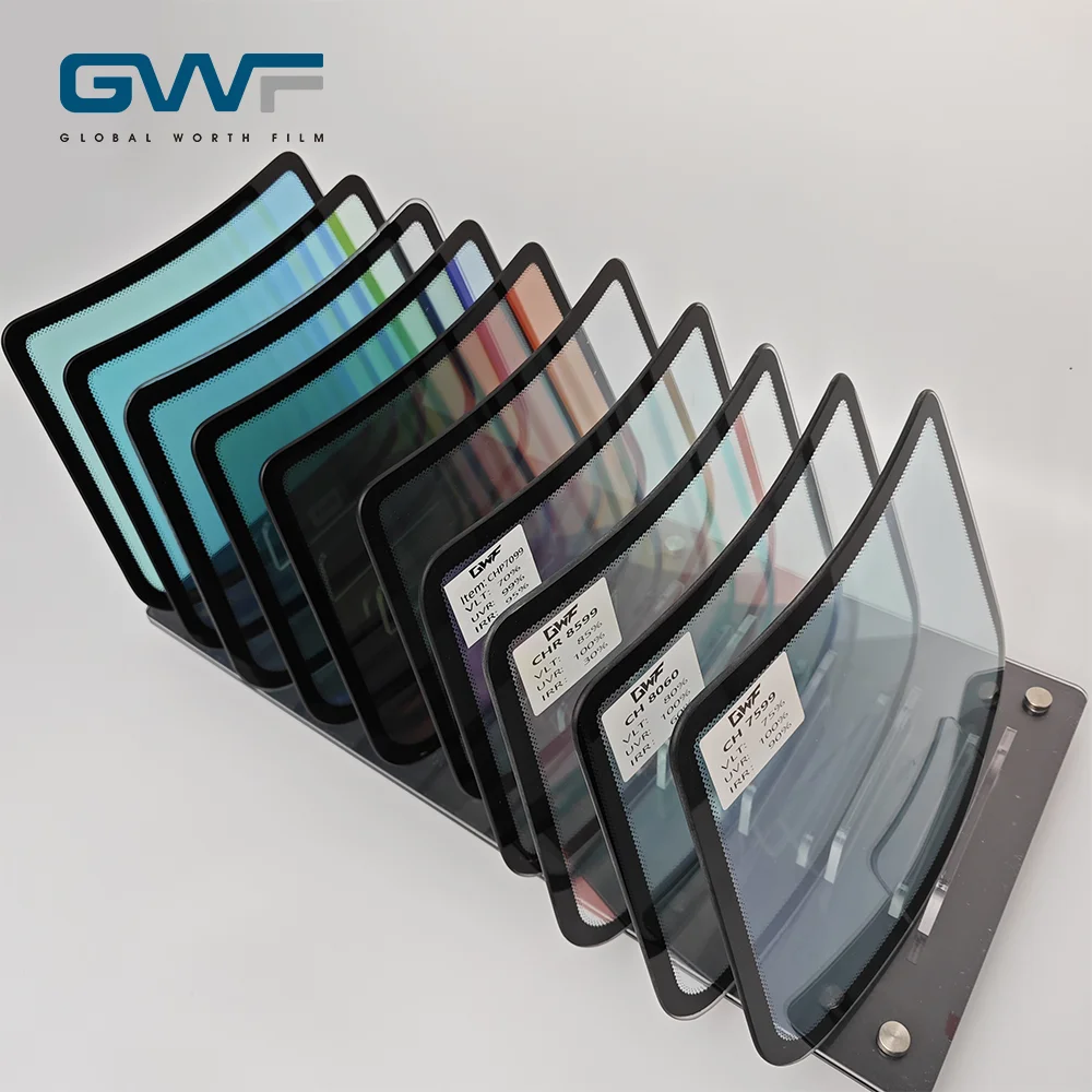 

ATV Blue Chameleon Car Window Tint Film High UV Protection Heat Insulation Color Changing Windscreen Solar Film