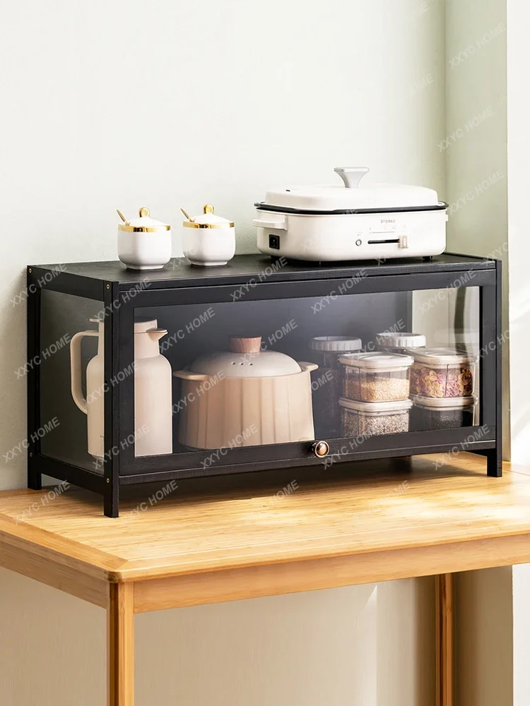 

Kitchen Rack Seasoning Dish Storage Shelf Microwave Oven Table Top Multi-Layer Locker