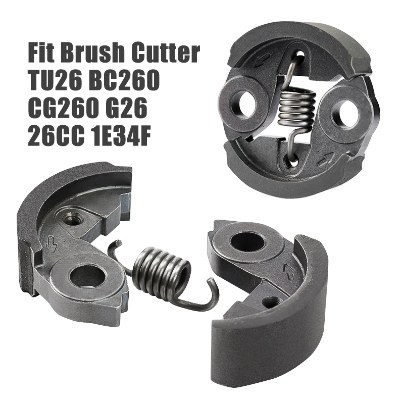 1pc Brush Cutter Clutch Fit TU26 BC260 CG260 G26 26CC 1E34F Grass Trimmer Clutch Lawn Mower Spare Parts