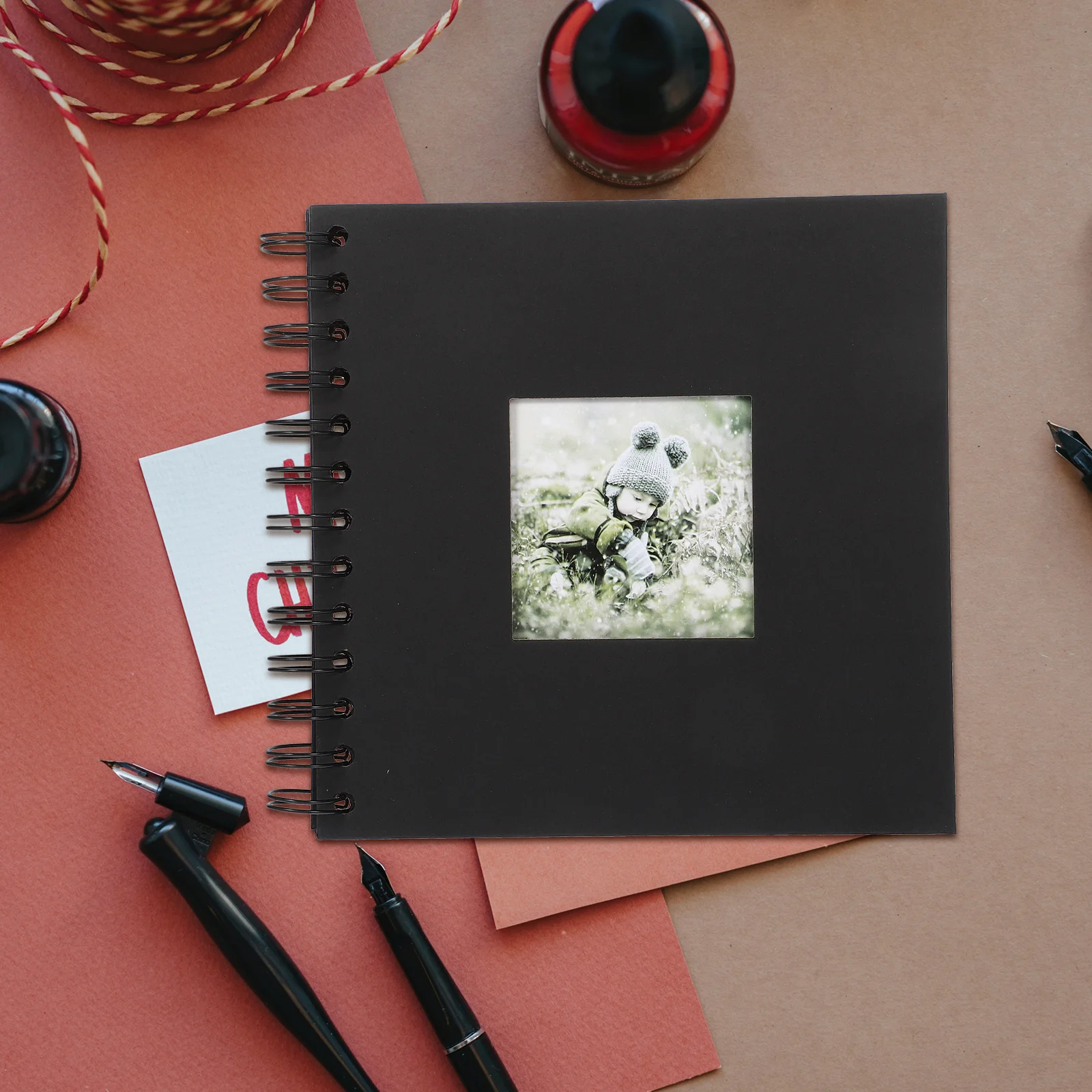 

DIY Photo Album Scrapbook Albums Scrapbooking Mini for Couples Crafts Holder Page Small
