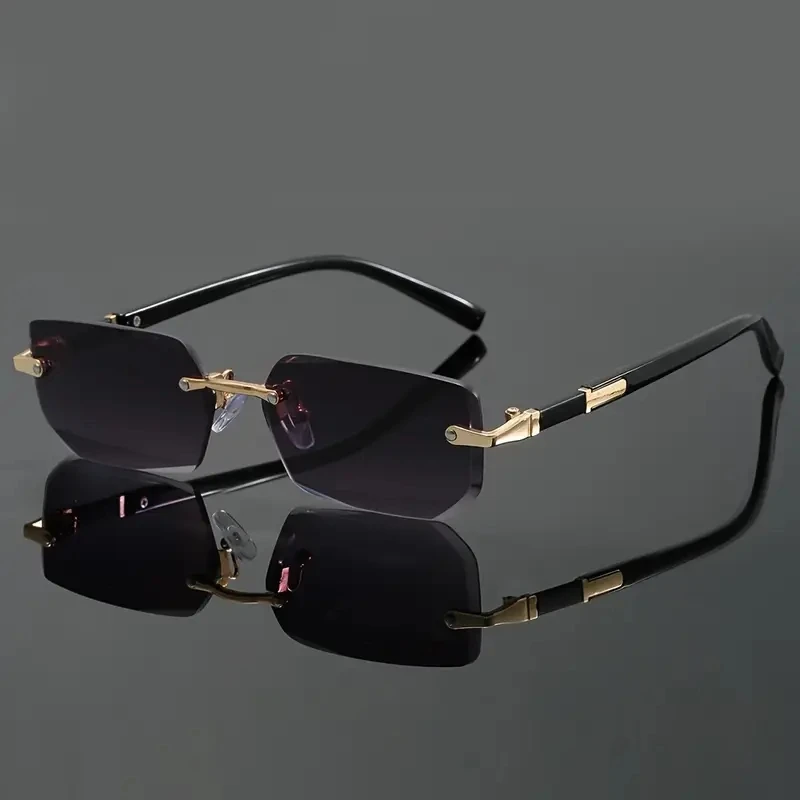 4 قطعة الرجال/النساء متعدد الألوان شخصية عادية بدون شفة نظارات مربعة للحياة اليومية في الهواء الطلق عطلة الشاطئ الشارع التصوير الفوتوغرافي #6