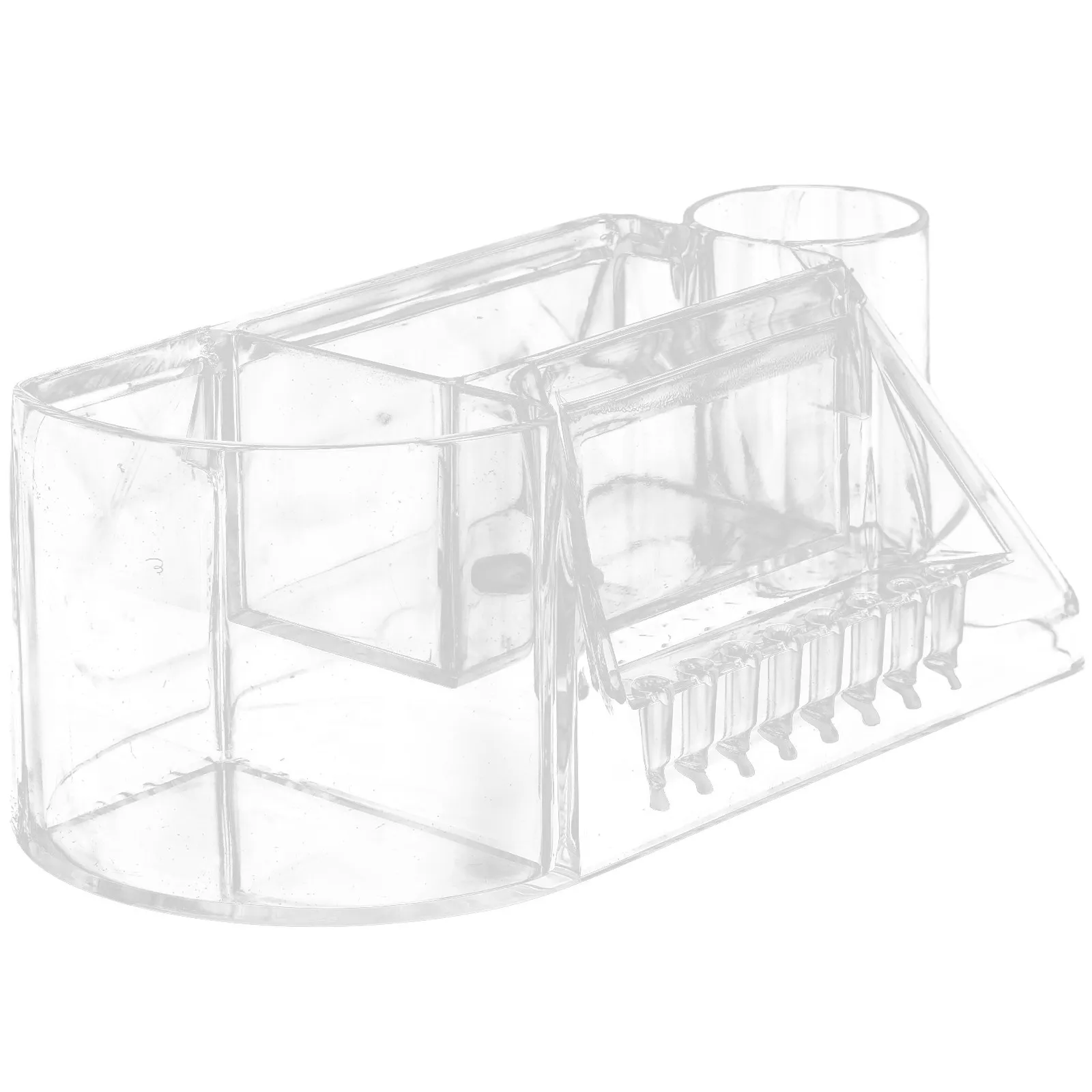 

Professional Nail Drill Bit Holder Organizer Box for Grinding Heads Storage Display Stand Pc Material Salon Home Use Manicure