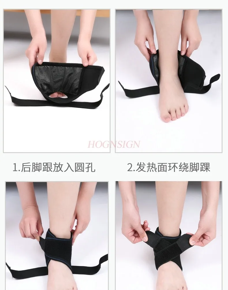 Ankle hot compress bag moxibustion electric heating ankle warm sprain physical therapy ankle heating ankle joint heating pad