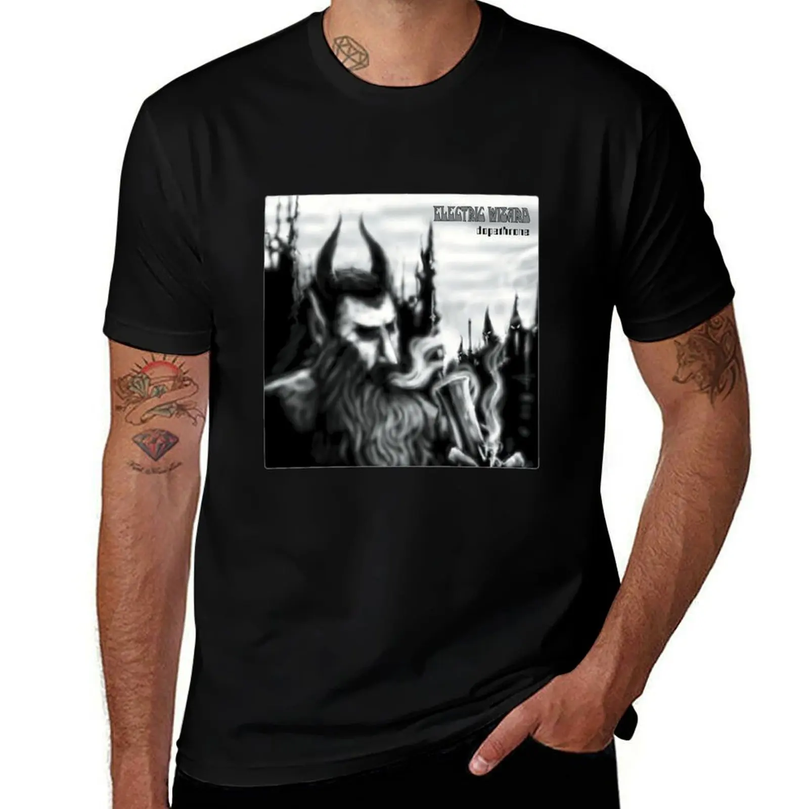 Electric Wizard Dopethrone T-Shirt Gym Exercise Short Sleeve T-Shirt