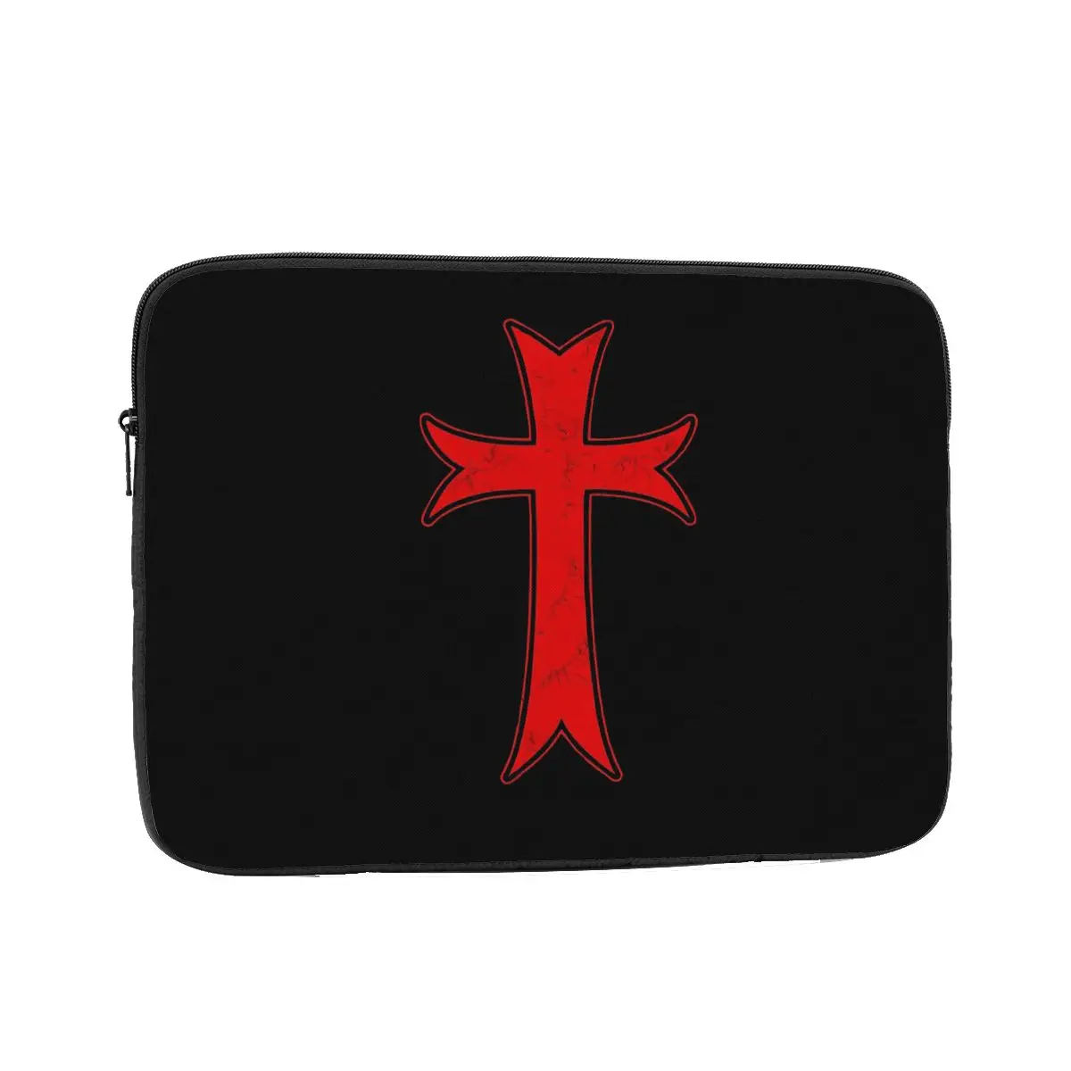 Knights Templar Cross Laptop Sleeve Cover Bag 12