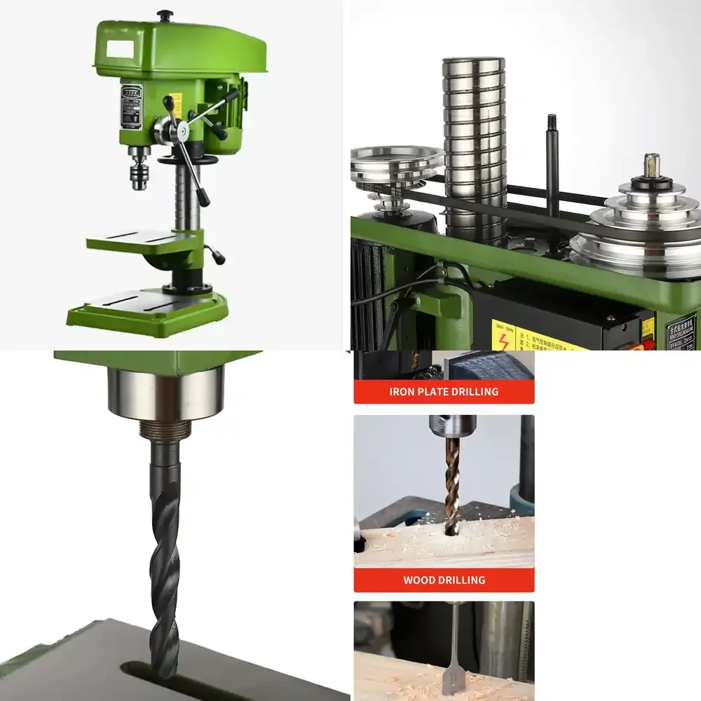 Industrial vertical sustainable, efficient and simple-structured bench drill machine