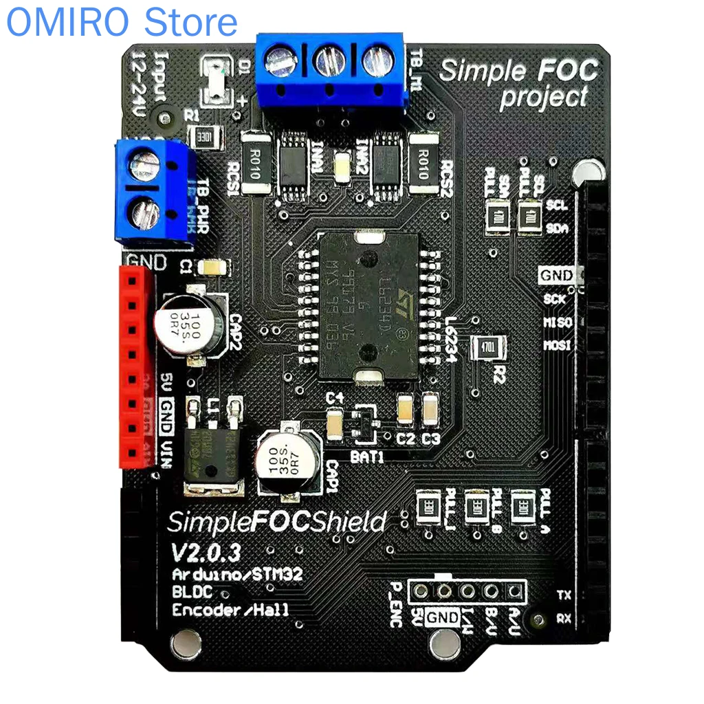 Simplefoc Shield V2.0.4 V1.3.3 Development Board for BLDC Servo Drive of Mechanical Dog