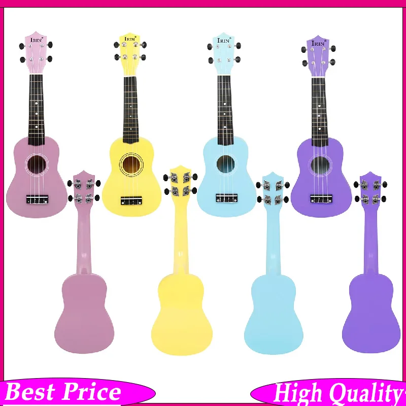 Pink Ukulele 21 Inch Beginner Ukulele Basswood Mini Guitarra 4 Strings Ukulele Guitar Musical Instrument Girl Gifts