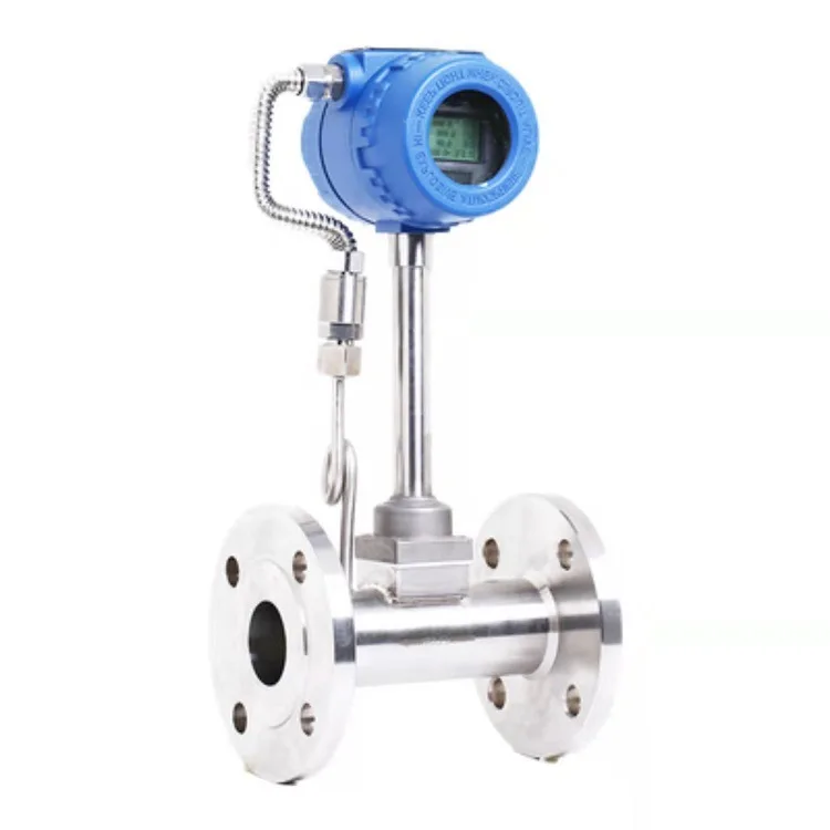 Nitrogen Compressed Air Flowmeter Vortex Flowmeter, Saturated Steam,
