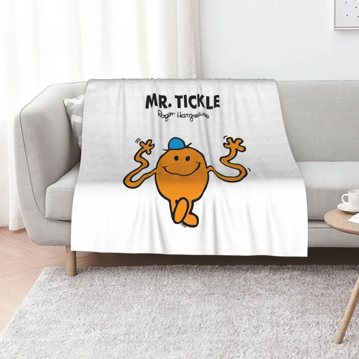 Mr Tickle Throw Blanket Luxurious Soft Blanket Holiday Gift for Family