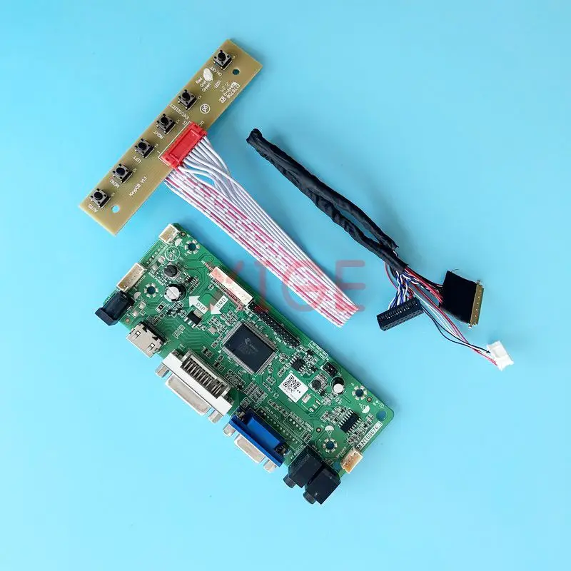 

Kit DIY For LP116WH6-SLA1 NT116WHM-N10 VGA DVI Laptop Screen 11.6" 1366x768 HDMI-Compatible 40-Pin LVDS Driver Controller Board