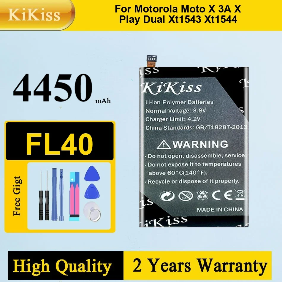 

FL40 3630mAh Battery For Phone Motorola Moto X 3A MotoX Play Dual XT1543 XT1544 XT1560 XT1561 XT1562 XT1563 XT1565
