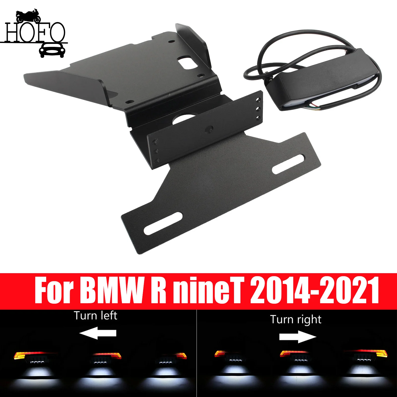 

License Plate Holder Frame Bracket for 2014-2021 BMW R nineT / Scrambler / Pure