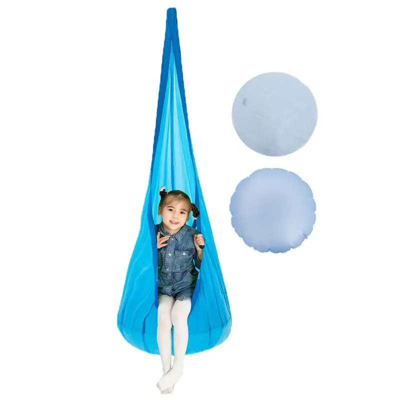 

Sensory Swing Indoor Sensory Swing Chair Pod Swing Seat Hammock Chair For Kids Soft And Comfortable Pod Swing Seat Sensory