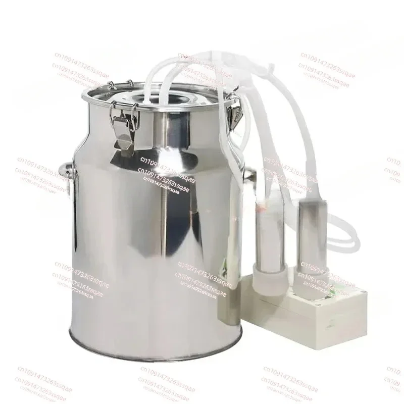 10L Vacuum Type Automatic Dairy Cows Goat Sheep Milk Pulsation Portable Cow Milking Machines