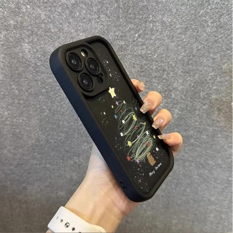 عيد ميلاد سعيد شجرة هدية حقيبة لهاتف سامسونج غالاكسي A55 A16 A06 A54 A53 A15 A34 A35 A14 A12 A22 A25 A73 A32 A23 5G غلاف الهاتف #5