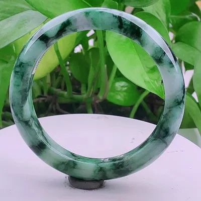 Hetian-Bracelet de princesse exquis du Myanmar, jade naturel, diversifier, envoyer sa petite amie, envoyer sa mère, 54mm-62mm