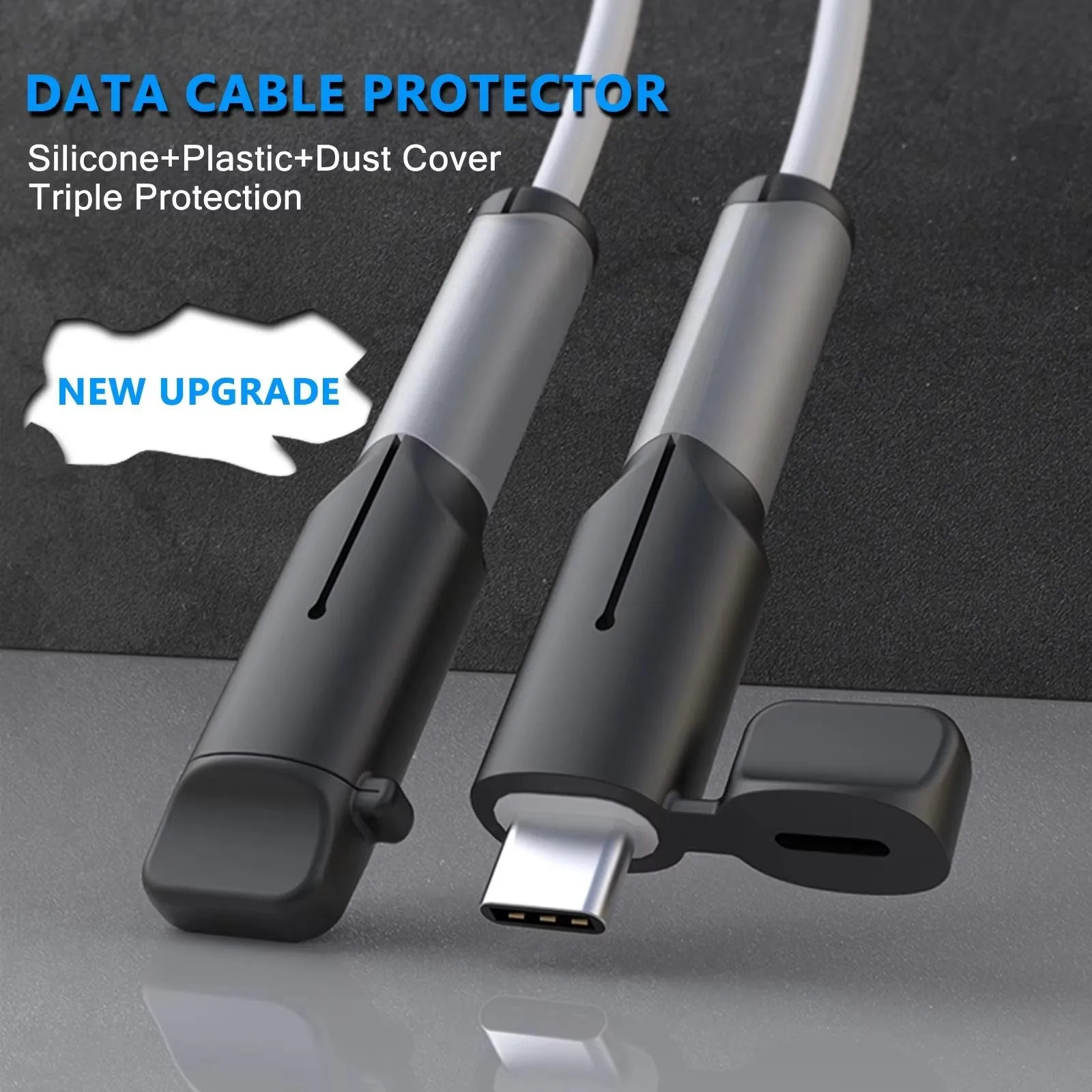 USB Type C Charging Cable Saver Sleeve Data Line Cord Protector Silicone Protective Cover Cap For iPhone Xiaomi Redmi Huawei OPP