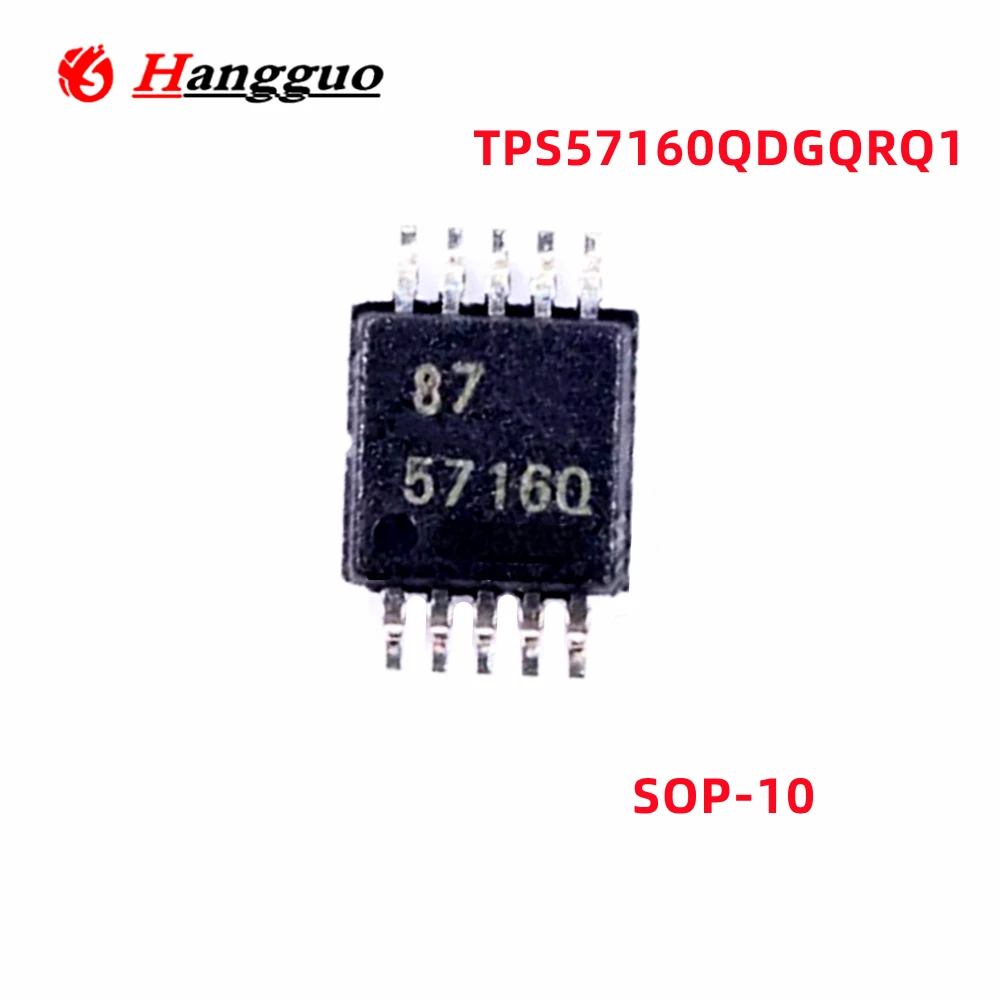 10pcs/Lot Original  5716Q TPS57160QDGQRQ1 MSOP10 For Automotive power Chip switching regulator IC Chip