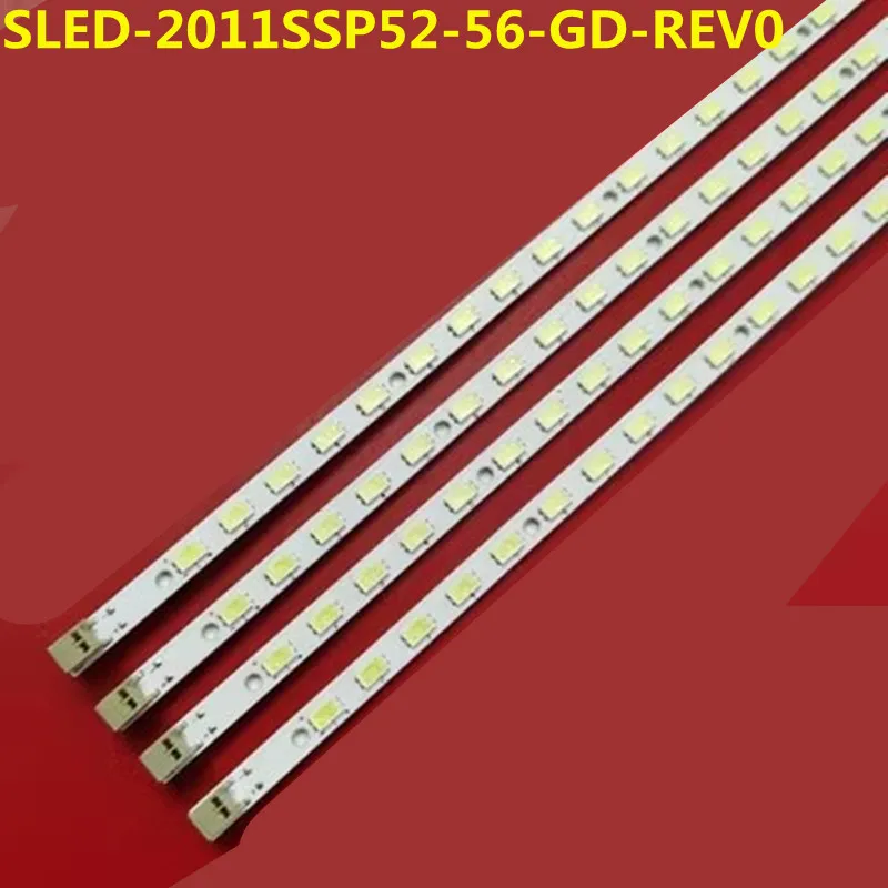 4PCS LED Rétro-Éclairage Bande 56 lampes Pour SLED-2011SSP52-56-GD-REV0 LCD-52LX830A LCD-52LX531A LCD-52LX530A LCD-52FG1A