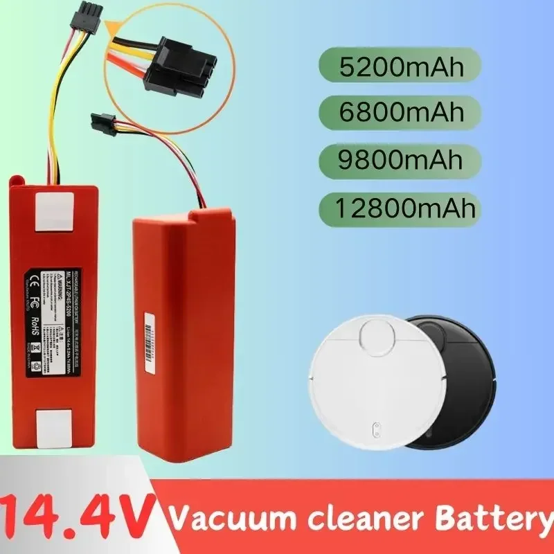 

9800mAh Li-ion BatteryRobotic Vacuum cleaner Replacement Battery For Xiaomi Robot Roborock S50 S51 S55 Accessory Spare Parts