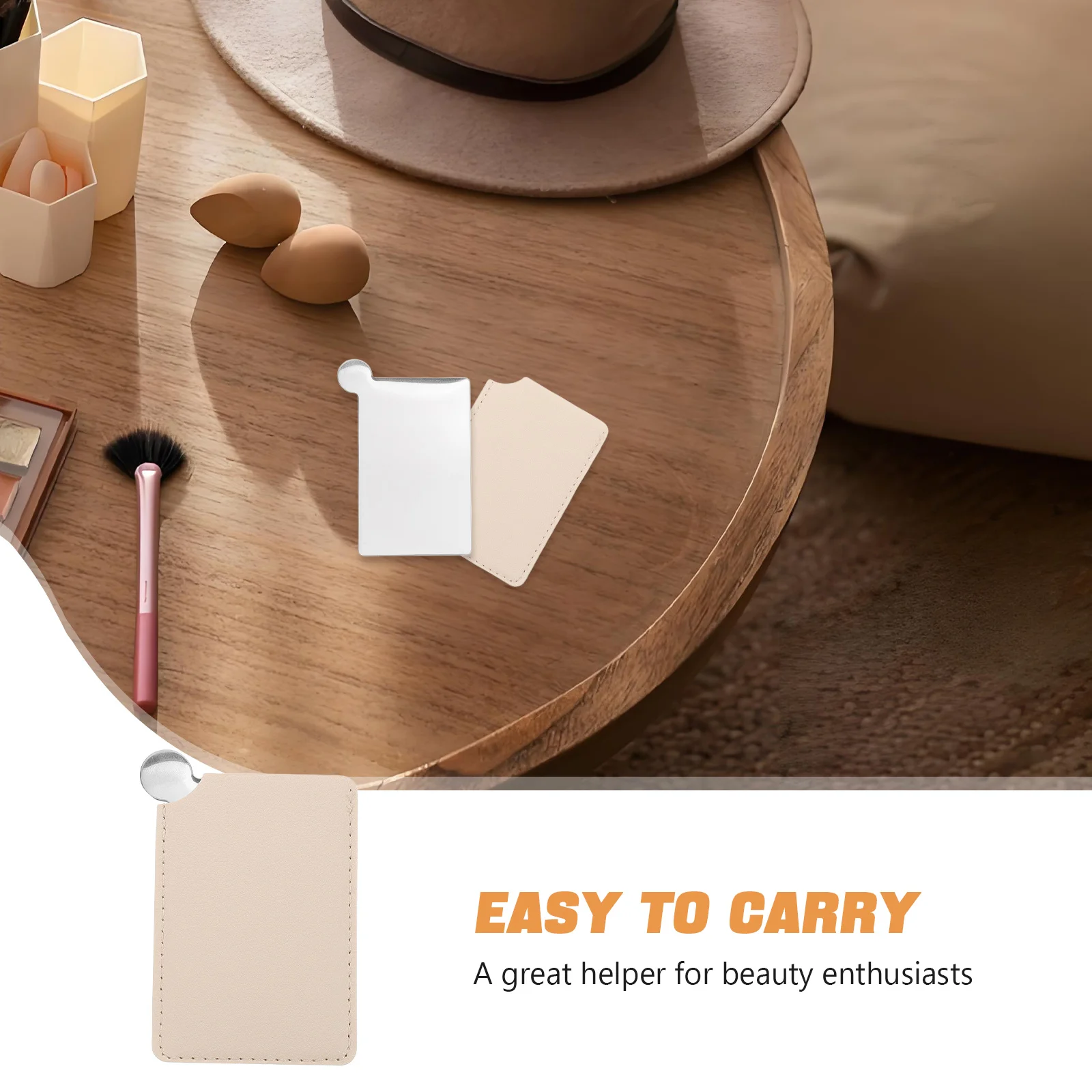 لوحة كريم أساس من الفولاذ المقاوم للصدأ، صينية خلط مكياج قابلة لإعادة الاستخدام لظلال العيون وأحمر الشفاه وتدوم طويلاً وغير قابلة للتآكل #4