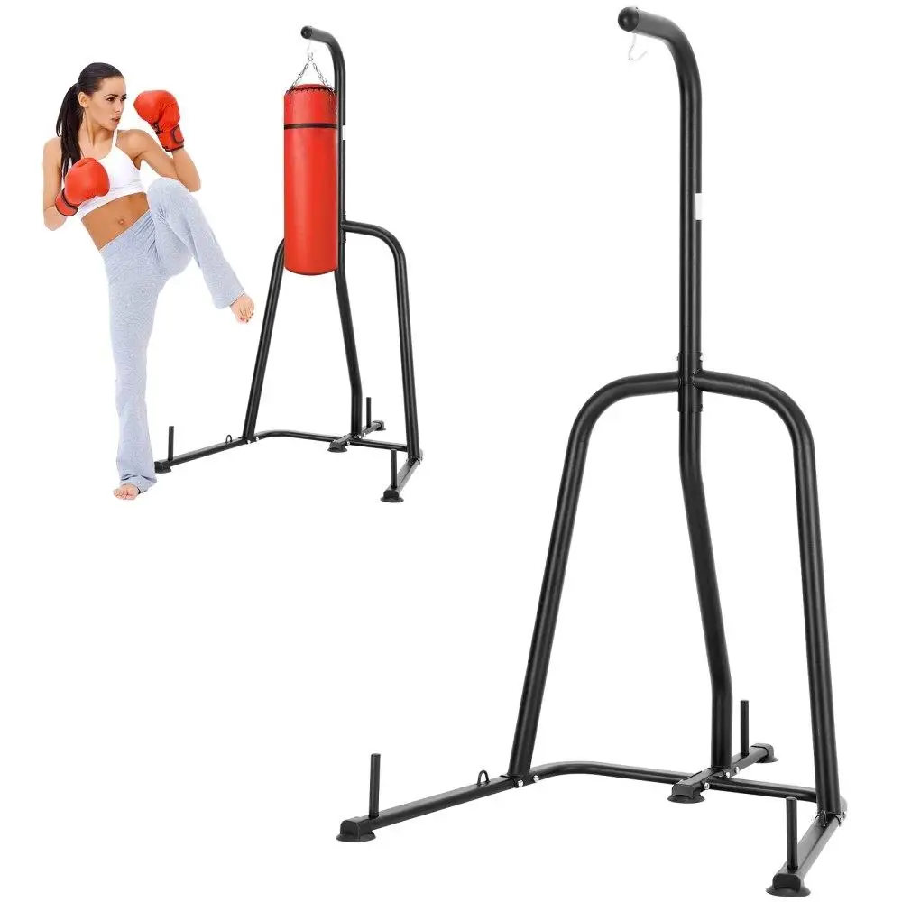 

Steel Heavy Duty Punching Bag Stand Up To 400Lbs for home Gym Training Weighted Base Sandbag Rack