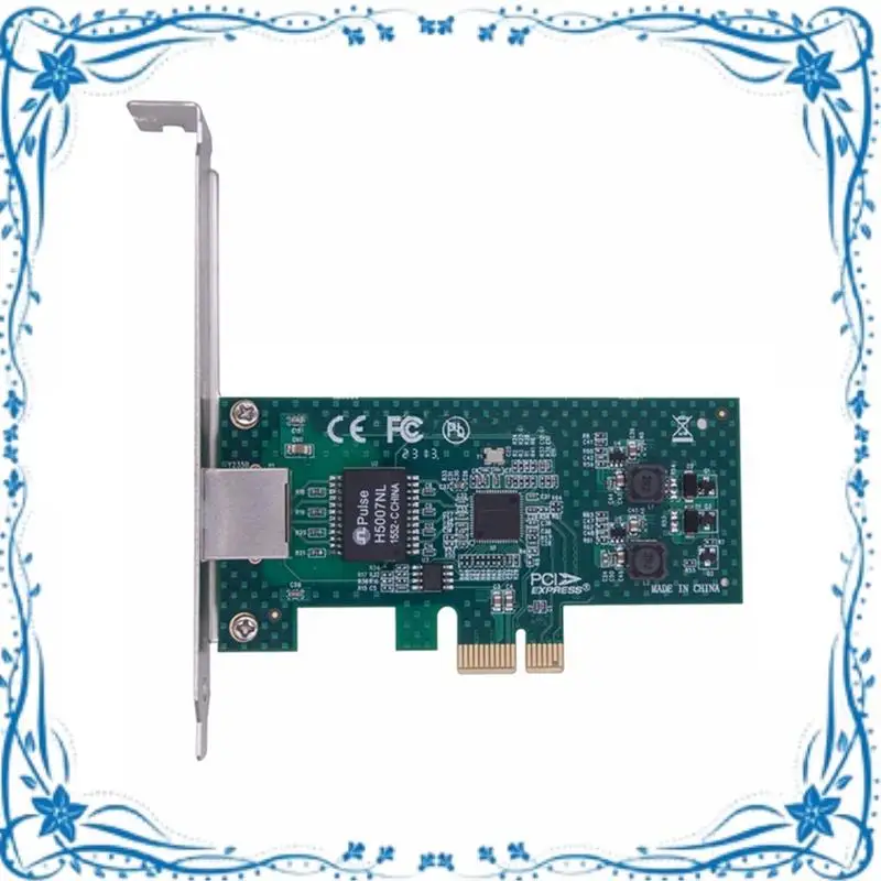 

PCIE Gigabit Network Card PCIE 1X To RJ45 PCI Express Ethernet Adapter LAN Card For Desktop PC