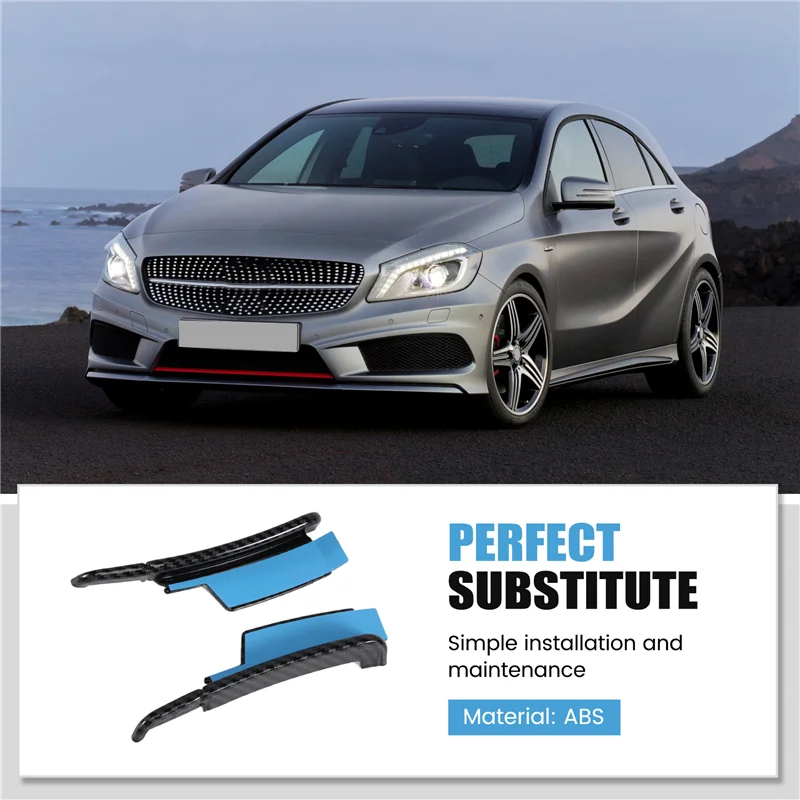

AA-Car Carbon Fiber Fender Arch Trim Sticker Wheel Eyebrow Lip For Mercedes Benz W176 A160 A180 A200 A250 AMG A45 2013-2019