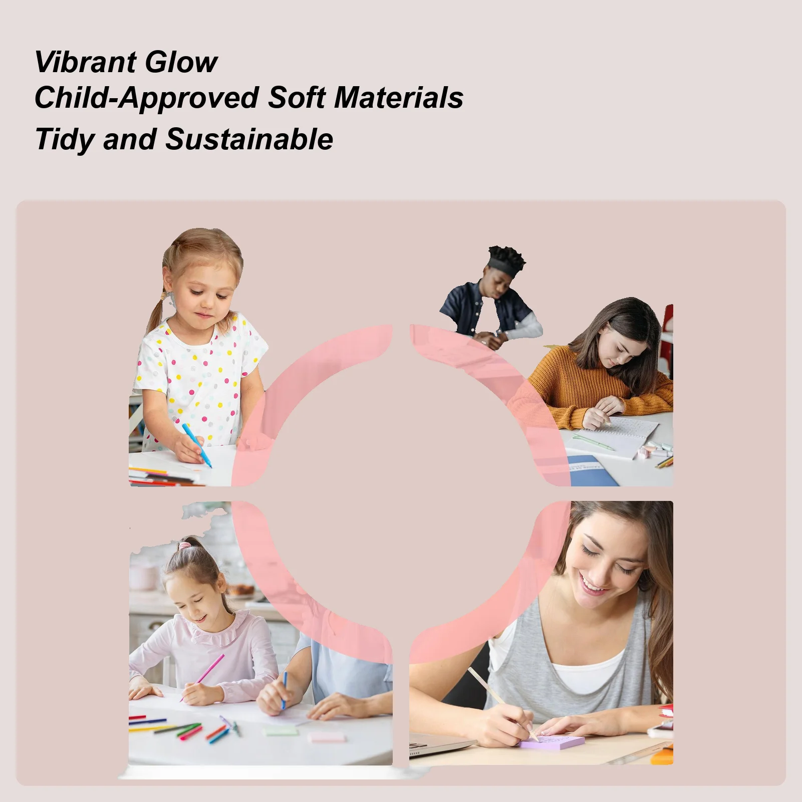 لوحة رسائل Led لوحة بيضاء من الأكريليك الشفاف لوحة Led للمسح الجاف مع أقلام 12 لون وحامل قابل للطي للشباب والبنات والأولاد #1