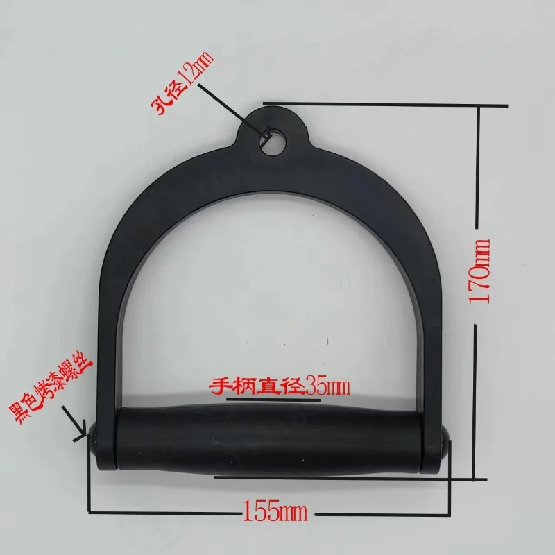 Gym Equipment Accessories Cable Machine Handle Pulley Chest Workout Grips Hooks for Lat Pull Down Pec Fly Chest Training