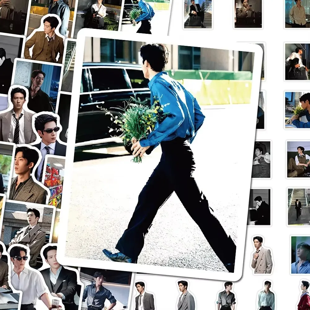 68Pcs Star Jing Boran Luke Stickers the Early Spring Luan Nian the Most Stylish Man Decorative Decals Wholesale Fans Collection