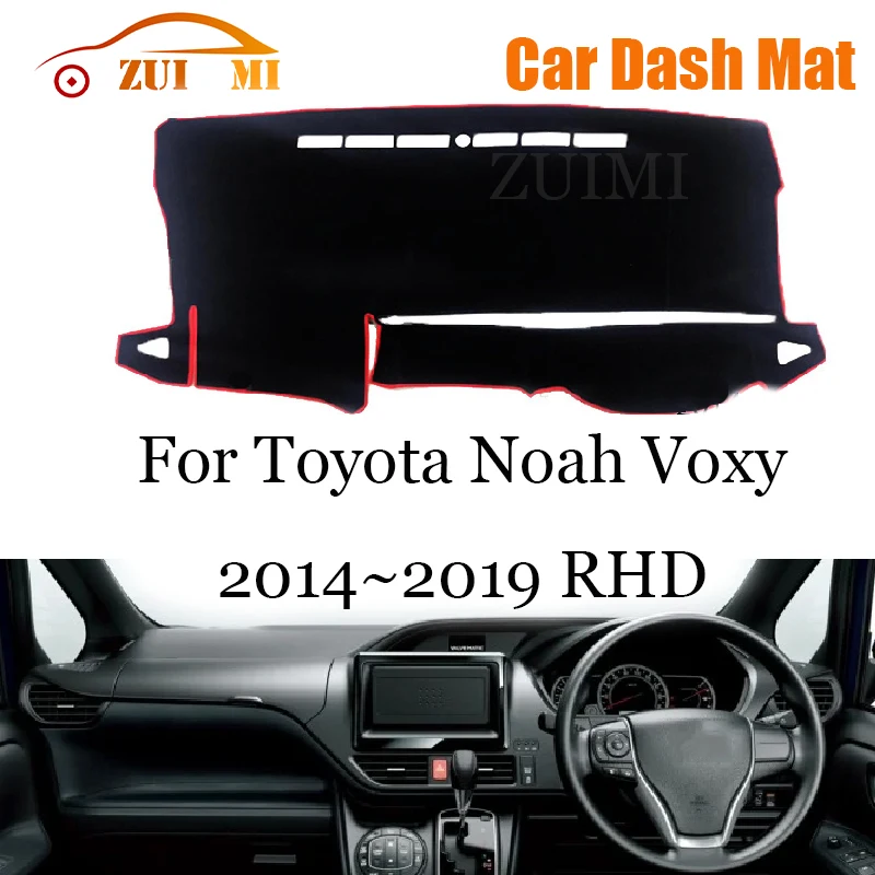 

ZUIMI Dashboard Cover Dash Mat Dashmat For Toyota Noah Voxy 2014~2019 RHD Dash Board Cover Pad Sun Shade