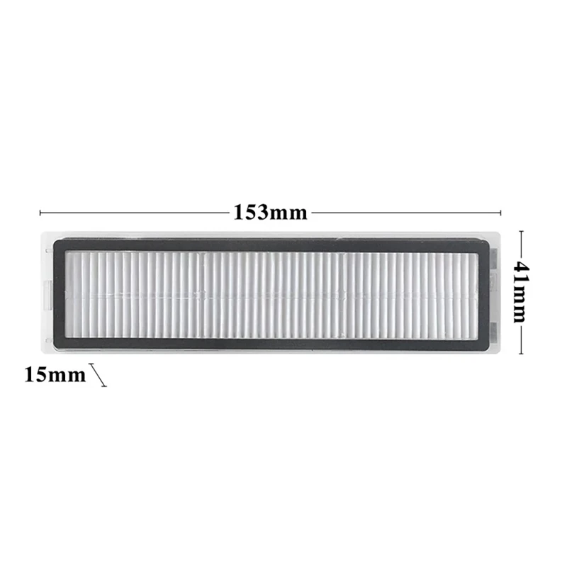 12PCS Set For Dreame L10 Pro Robotic Vacuum Cleaner Parts Kits Accessories Side Brush Filters Cleaning Brush