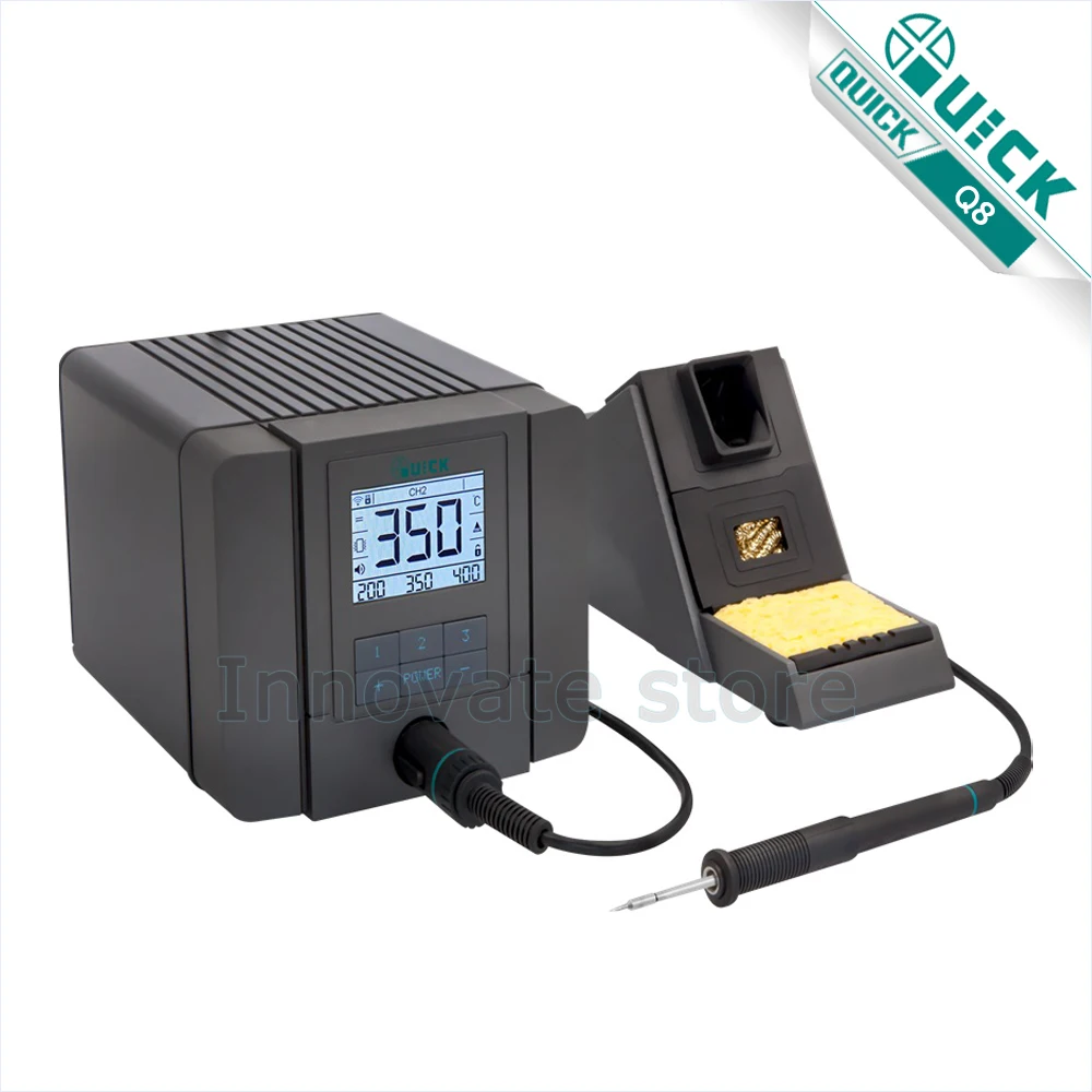 

Soldering Station QUICK Q8 Electric Soldering Irons 150W LCD Digital Display Intelligent Precision Flying Lead Desoldering