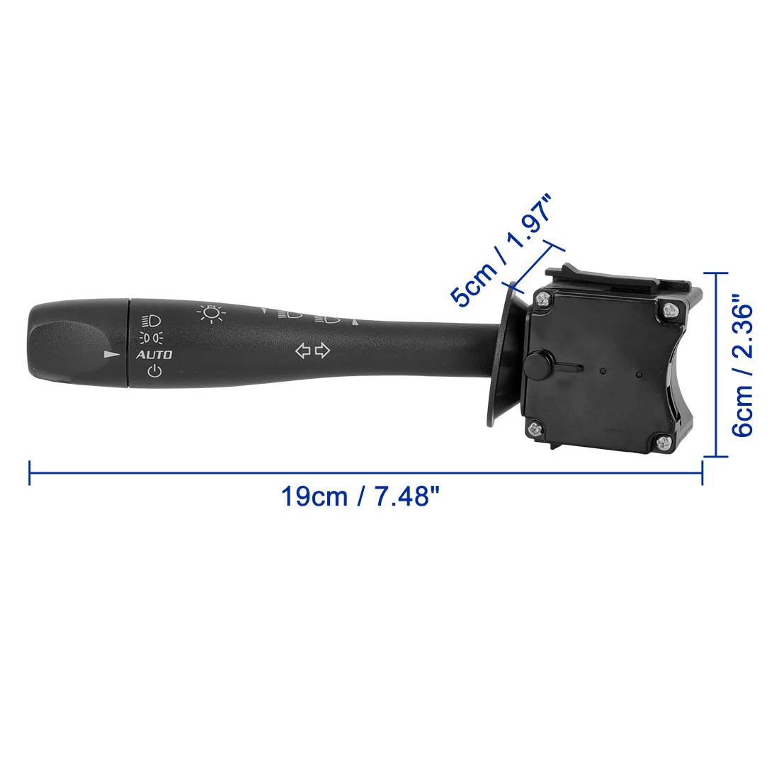Palanca de Interruptor Direccional con Atenuador de Señal de Giro Simple para Chevy Cobalt Equinox HHR Pontiac G5 Solstice Torrent D6254E 10362761