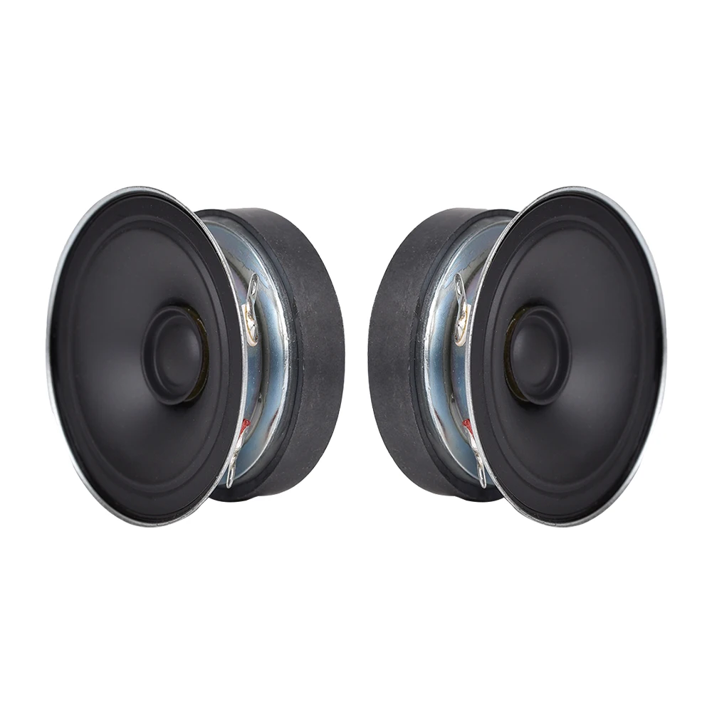 2 pcs 2 Inch 8ohm 10W Tweeter Speaker Voice Coil 13 Core External Magnetic Waterproof Treble DIY Bluetooth Speakers Home Sound