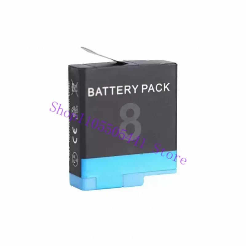 Battery for GoPro HERO5/6/7/8, Fully Decoded AHDBT-801, Compatible Replacement