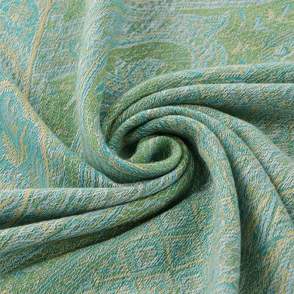 Paisley Tassels Pashmina Shawl Woman Warm Scarf Muslim Hijabs Fashion Long Wraps Thick Scarves Female Cape Headscarf 184*71cm view 5