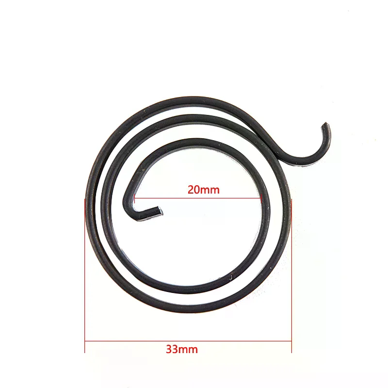 5Pcs Replacement Spring For Door Knob Handle Lever Latch Internal Coil Repair Spindle Lock Torsion Spring Flat Section Thread
