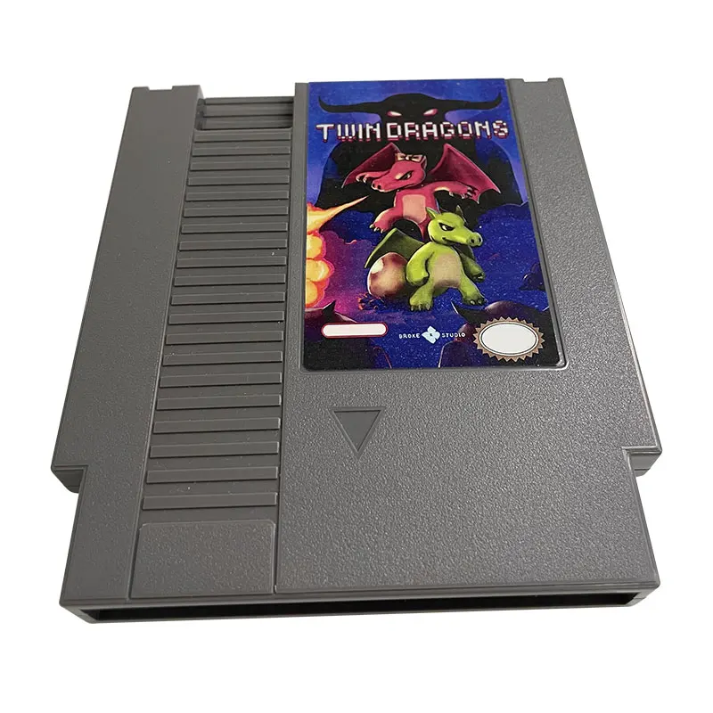 Twin Dragons nes Super Games Cart 72 Pin 8-Bit-Spielkassette-Limited Edition (Mapper 30)