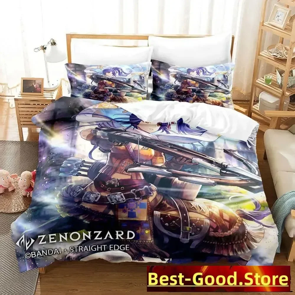 3D Print Anime Zenonzard Bedding Set Single Twin Full Queen King Size Bed Set Adult Kid Bedroom Duvet cover Sets Home Textiles