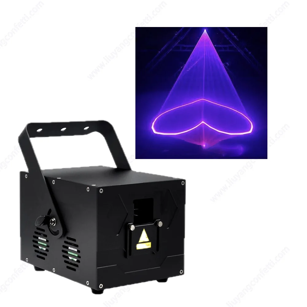 5W 6W 8W 10w 12W RGB DMX Full Color ILDA Animation Laser Light DJ Stage KTV Club Party Wedding Laser Snow Fog Magic Rain Bride