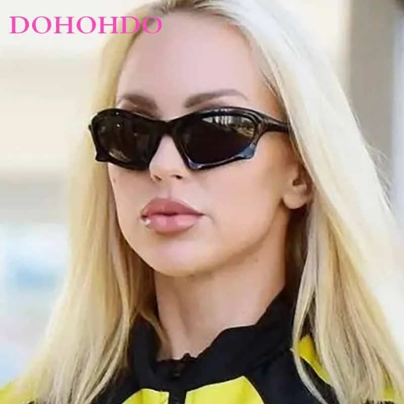 Y2K Cyberpunk Sunglasses Men Outdoor Sports Fashion Sun Glasses Women Sense Future Movement Eyewear UV400 Oculos De Sol Gafas